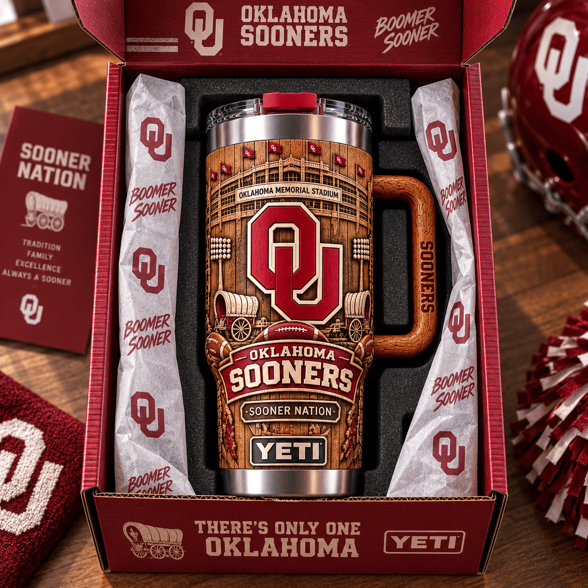 OSN 40oz Woodgrain Relief Tumbler NTTB