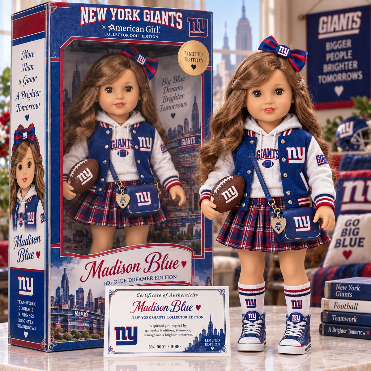 Premium NYG Commemorative Collector Doll NTNA