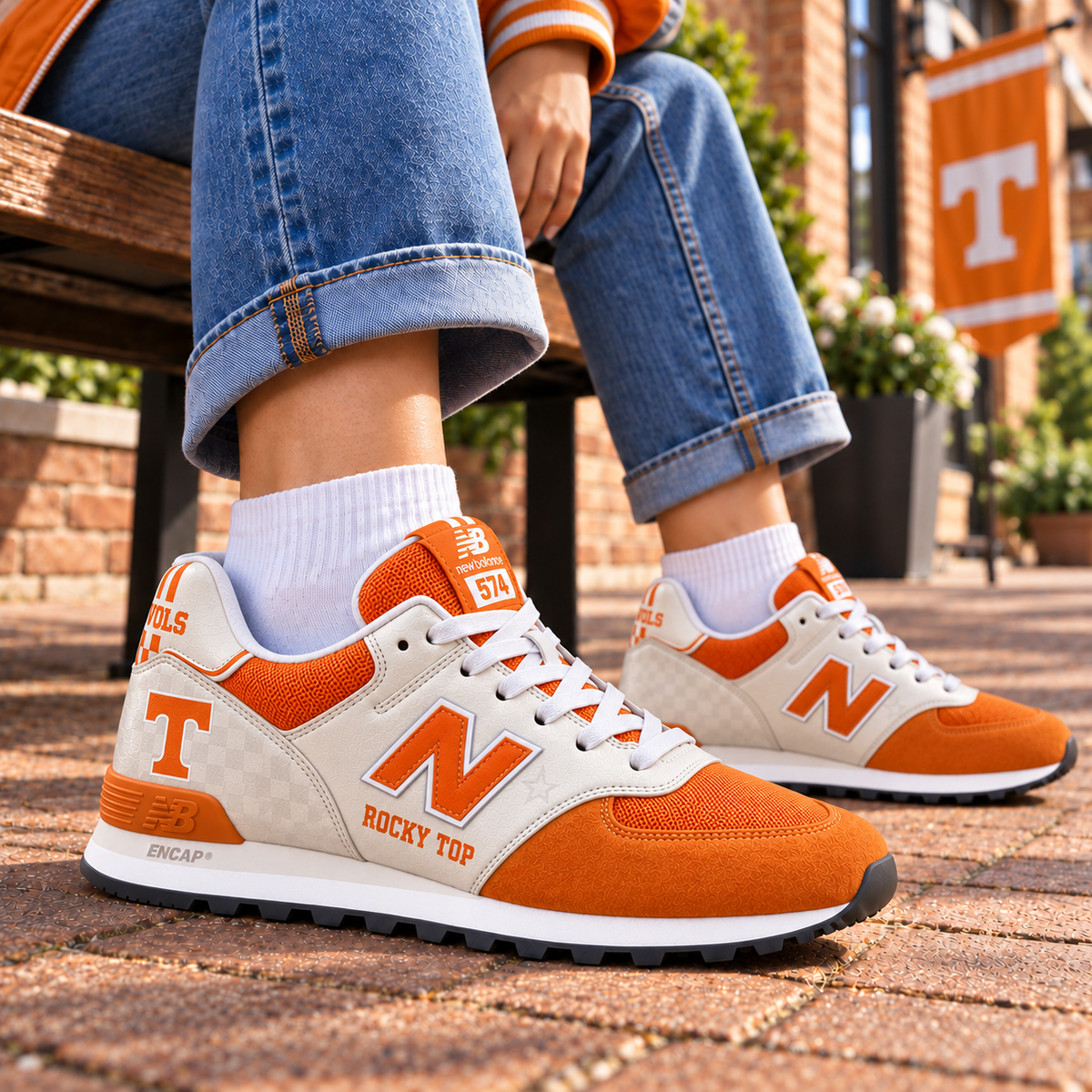 PREMIUM TVF NB 574 SNEAKER NHVH
