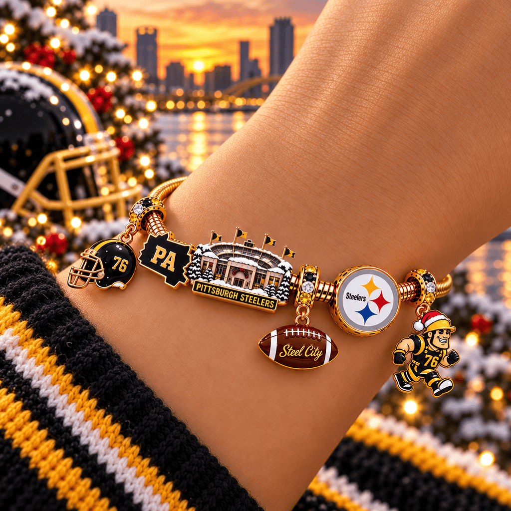 PBS Gold Charm Bracelet Set DNBN