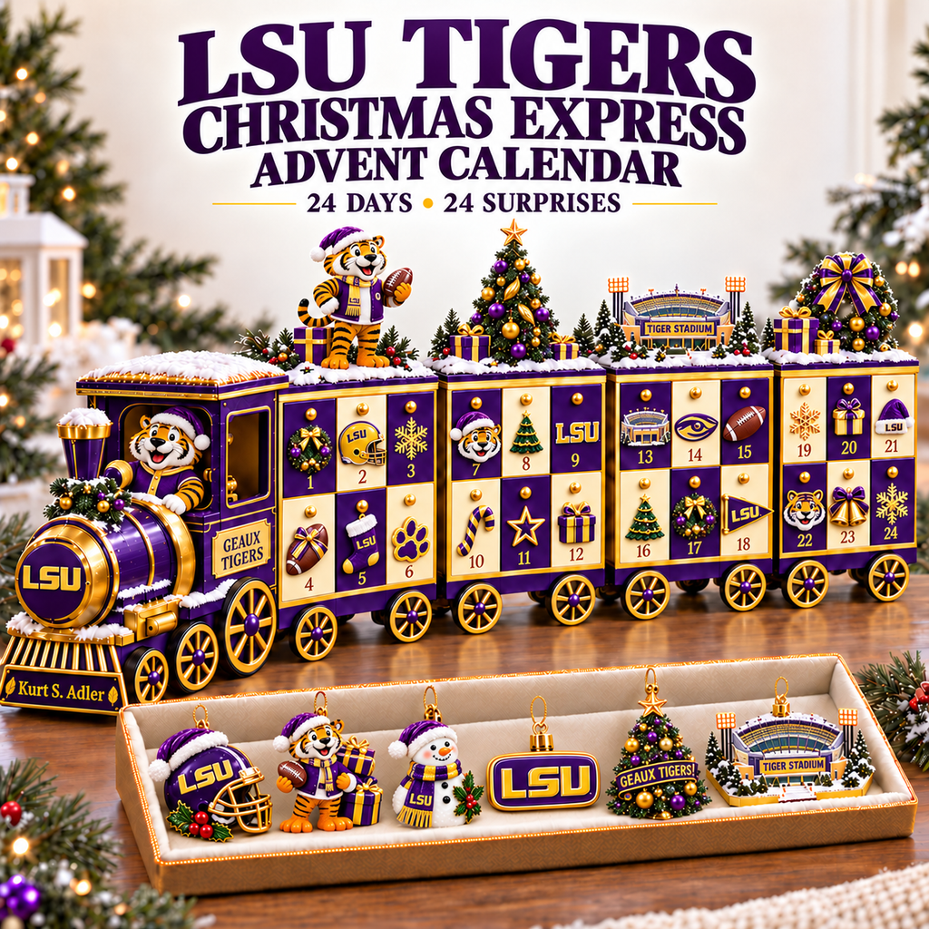 LSU Premium Christmas Advent Calendar TMH