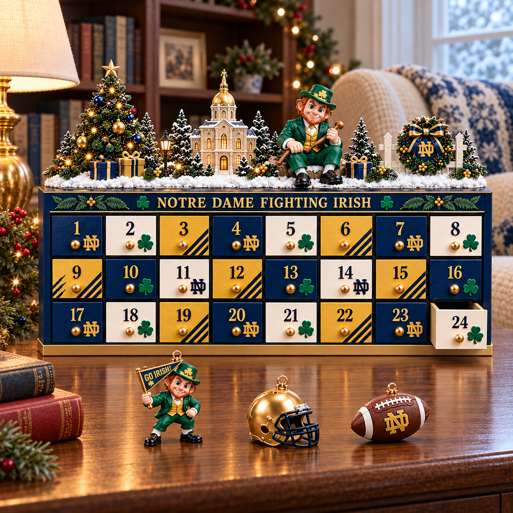 Premium NDFI Christmas Wooden Advent Calendar TTMH