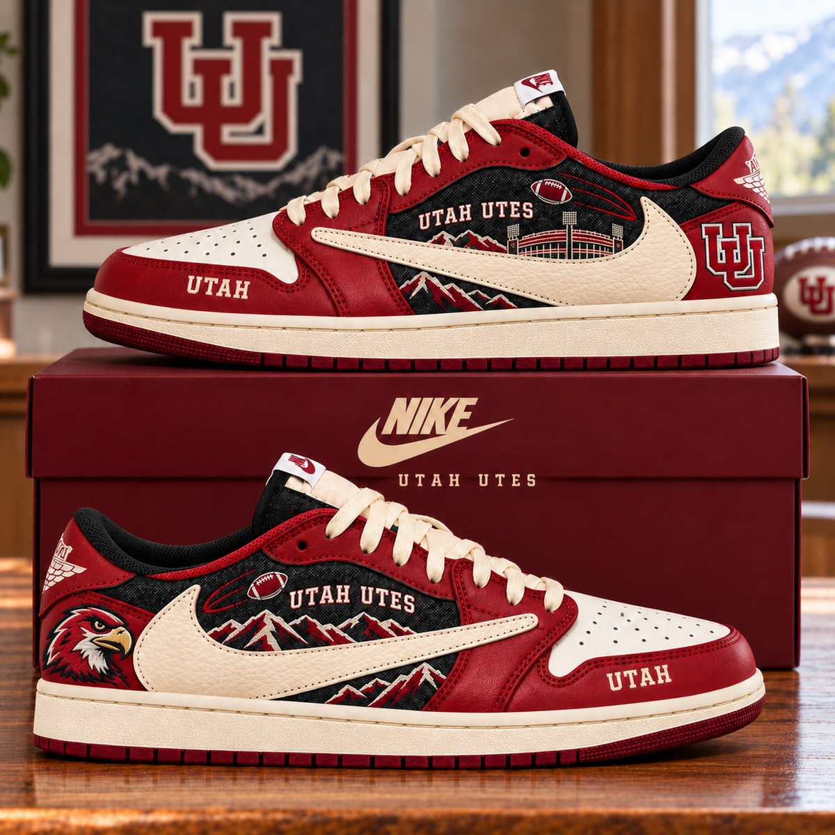 UTAH Premium Retro Low-Top Sneaker NPL