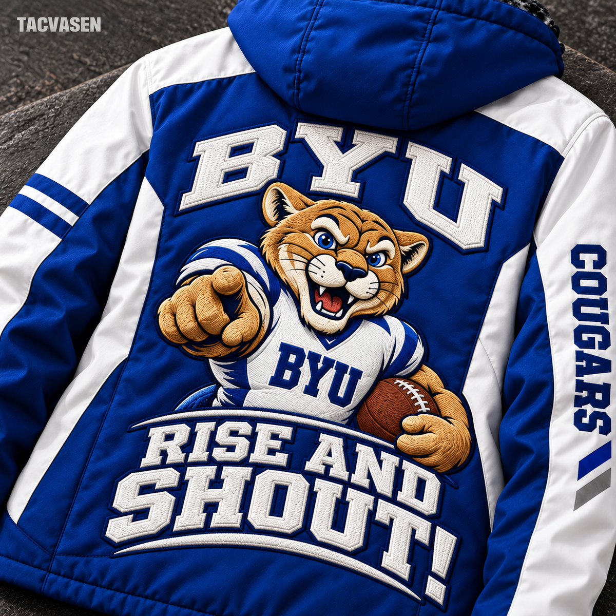 BYU Windproof Warm Ski Coat DNBN