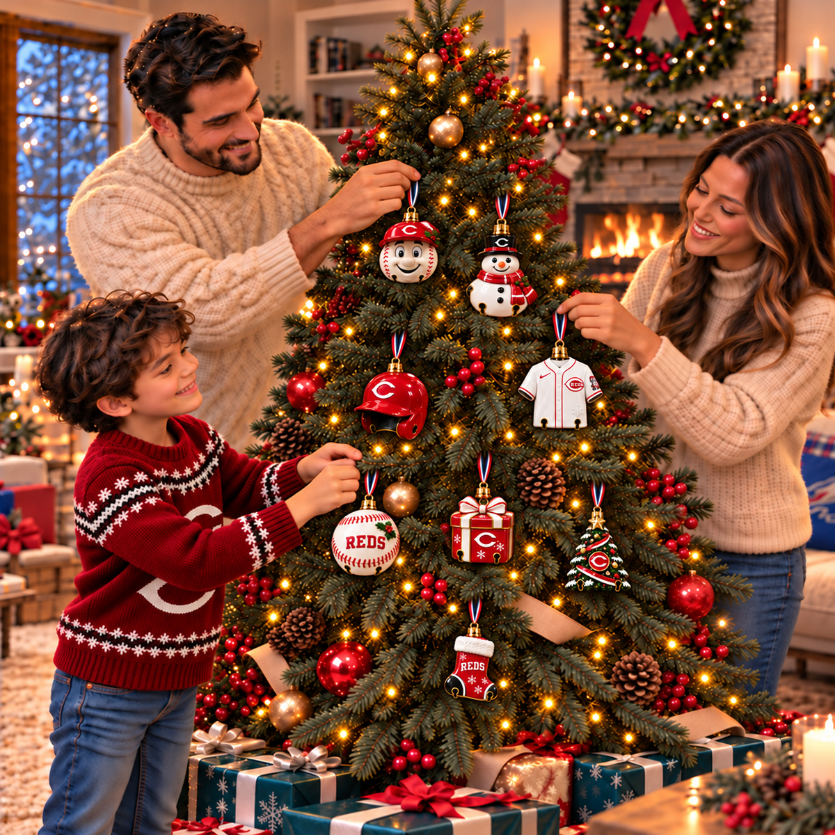 Premium CCR Christmas Bell Ornament PVNA