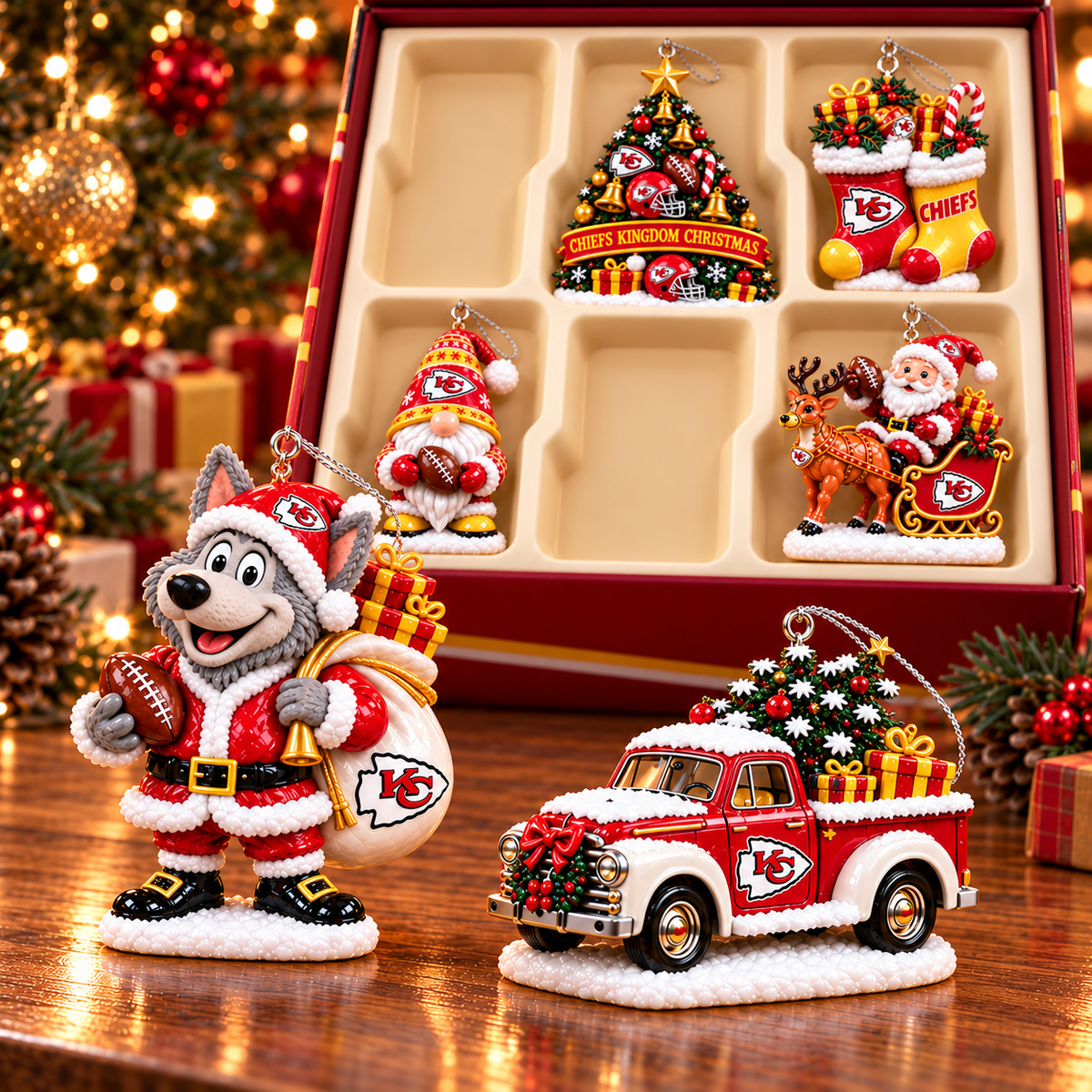 KCC Premium Christmas Tree Ornament Set TMH