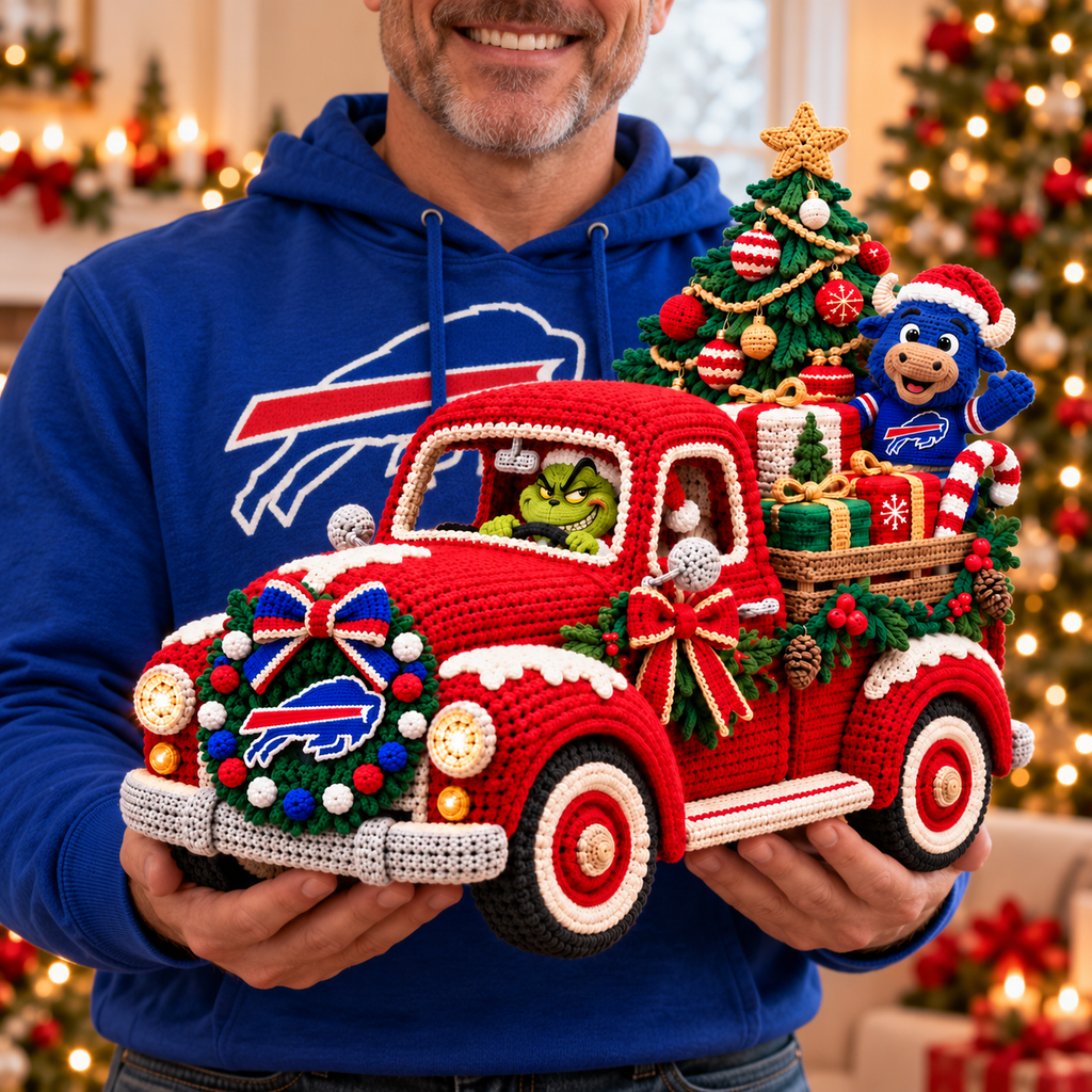 BFBL Cozy Christmas Holiday Truck Decor PNPA
