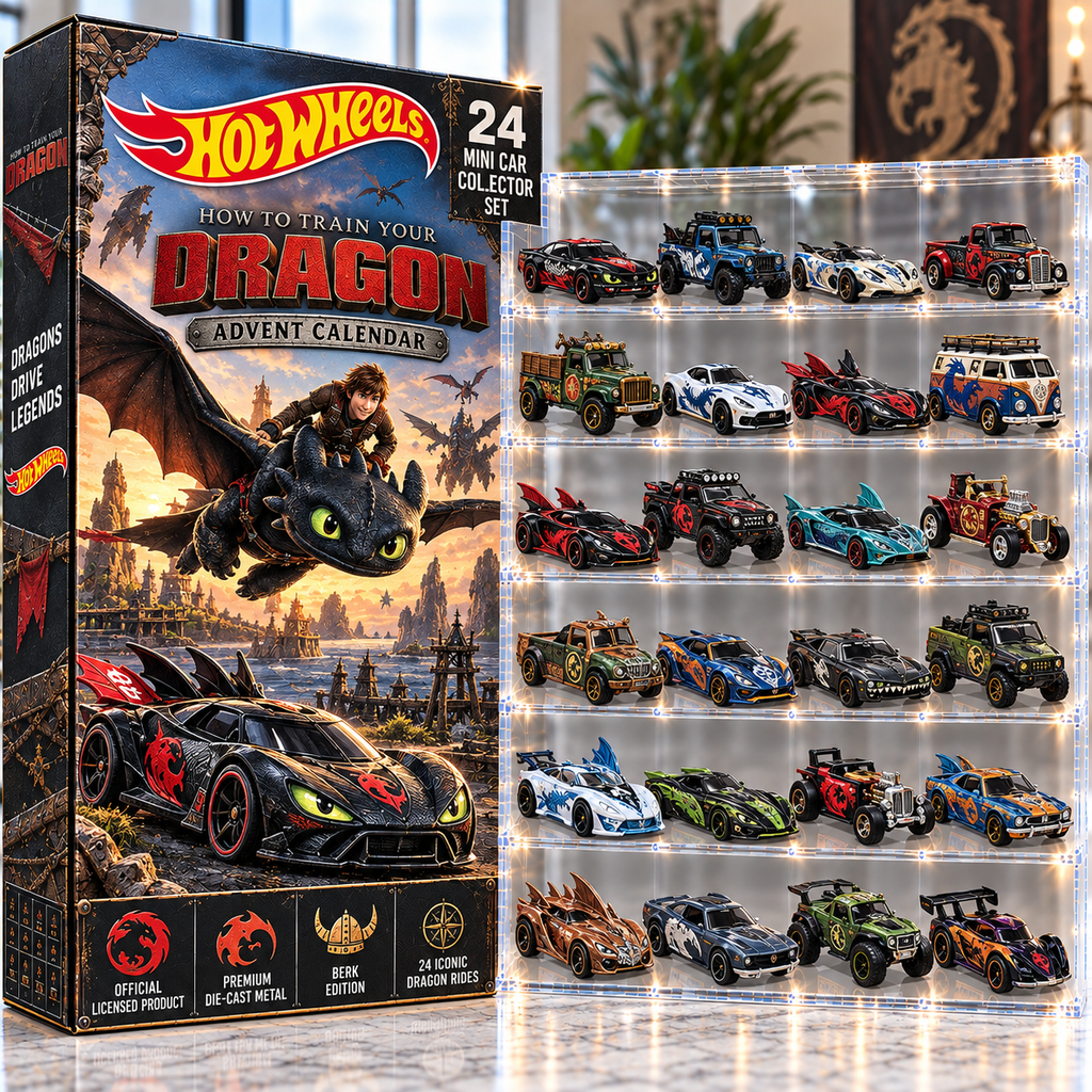 HTYD Premium Mini Car Advent Calendar NTNA