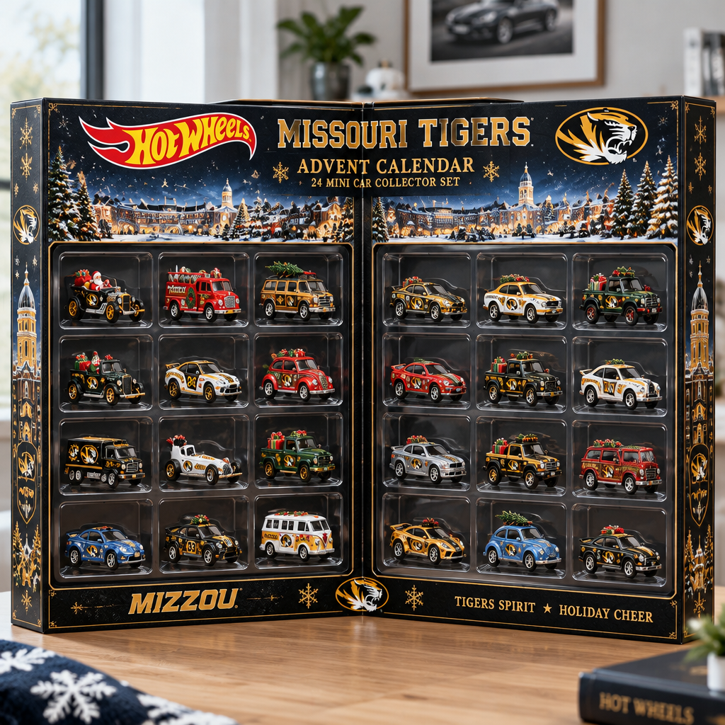 Missouri Tigers Premium Mini Car Advent Calendar