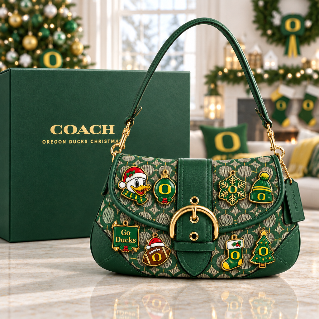 Oregon Ducks Soho Bag With Charm