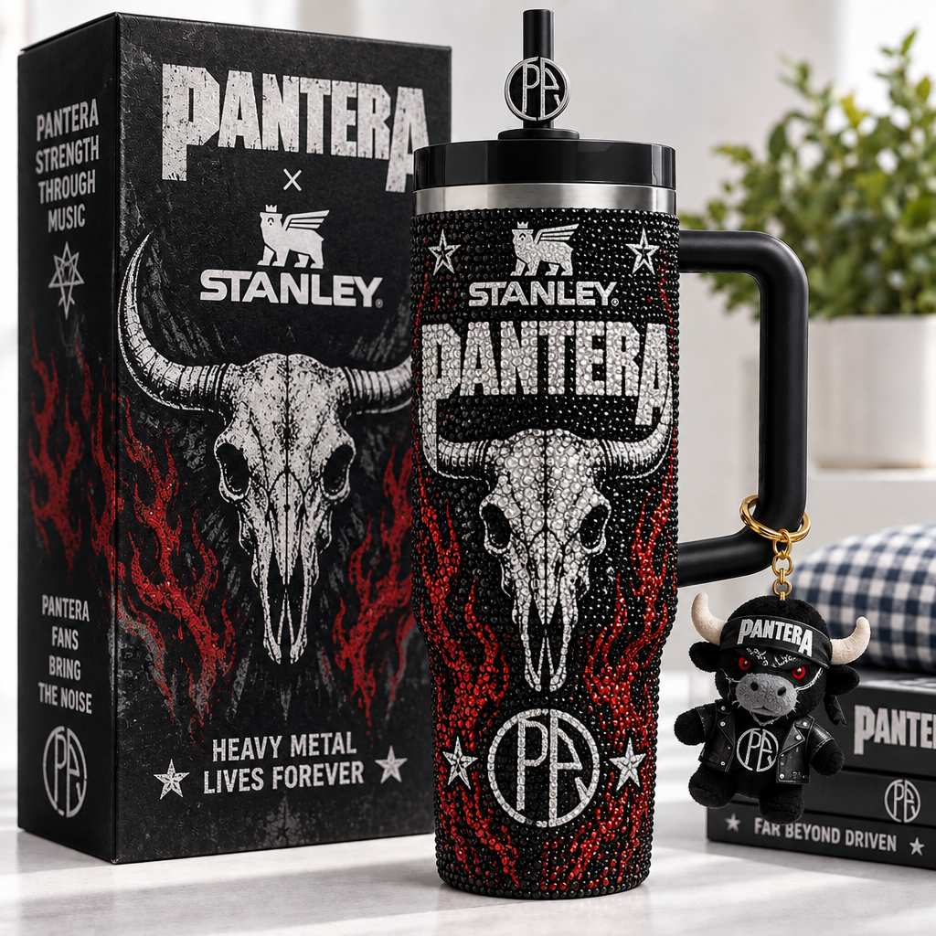 Pantera 40oz Tumbler With Handle TTNL