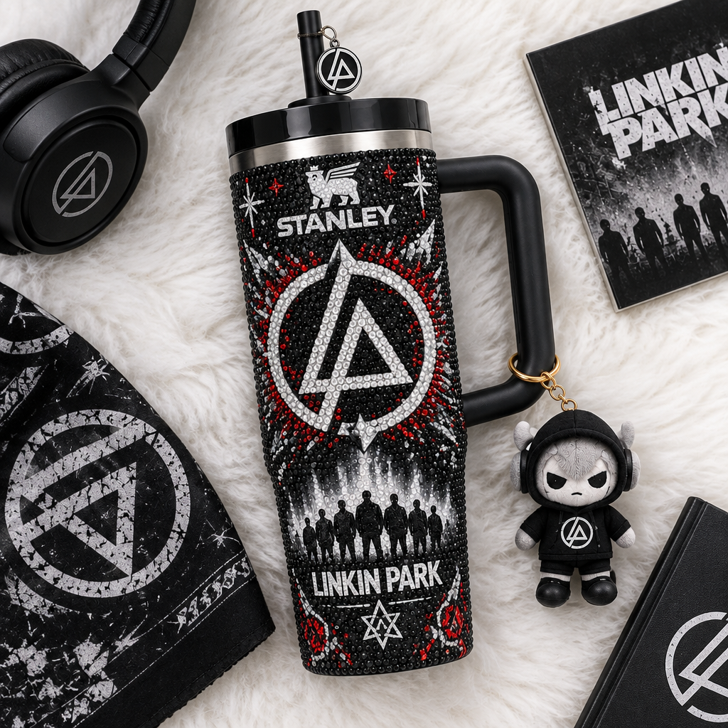 Linkin Park 40oz Tumbler With Handle TTNL